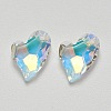 K9 Glass Rhinestone Pendants GLAA-F083-01A-05-1
