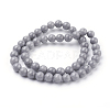 Natural Mashan Jade Beads Strands DJAD-8D-29-2