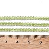 Natural Peridot Beads Strands G-B107-A06-01A-4