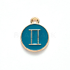 Alloy Enamel Pendants ENAM-S124-01A-05I-2