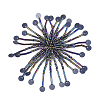 Glass Seed Beads Cabochons FIND-T044-04A-2