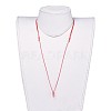 Adjustable Korean Waxed Polyester Cord Necklace Making AJEW-JB00493-04-4
