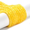 Baking Paint Imitation Jade Glass Bead Strands DGLA-A034-J2MM-A30-1