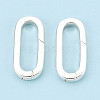 Brass Spring Gate Rings KK-WH20009-01S-1