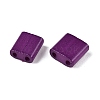 2-Hole Baking Paint Glass Seed Beads SEED-S023-17C-36-2