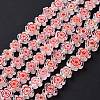 Handmade Millefiori Glass Bead Strands LAMP-J035-10mm-54-2