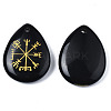 Natural & Synthetic Gemstone Pendants G-T122-72-5