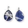 Natural Sodalite Pendants G-G900-01P-09-2