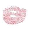 Transparent Glass Beads Strands GLAA-T023-10mm-A08-2