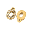 304 Stainless Steel Pendants STAS-L080-002G-10-2