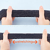 Elastic Lace Trim OCOR-WH0057-10B-4