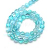 Synthetic Moonstone Beads Strands X-G-F142-8mm-03-2