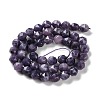 Natural Lepidolite Beads Strands G-NH0021-A07-01-3