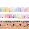 Anti-Tarnish Electroplate Glass Beads Strands GLAA-T025-6mm-10A-4