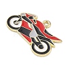 Racing Car Theme Alloy Enamel Pendants AL-CBA4666-03C-02-2