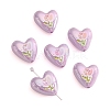 2Pcs UV Platings Acrylic Beads PW-WGE885A-07-1