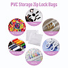 20Pcs Transparent PVC Storage Resealable Bags ABAG-TADJ0001-02-8