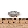 304 Stainless Steel Magnetic Clasps Hand Polished STAS-C127-18D-P-3