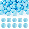 50Pcs Food Grade Eco-Friendly Silicone Beads SIL-TADJ0001-03J-2