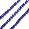 Iron Rhinestone Glass Cup Chain CH-U001-01T-2