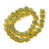 Handmade Millefiori Lampwork Beads Strands LAMP-G164-03H-2
