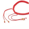 Adjustable Nylon Thread Braided Bead Bracelets BJEW-JB06482-01-5