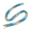 Natural Blue Green Yellow Apatite Beads Strands G-NH0050-B01-01-3