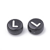 Opaque Acrylic Beads SACR-N002-02L-1