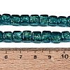 Handmade Foil Glass Beads Strands FOIL-Q002-04D-4