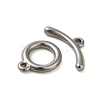 Non-Tarnish 304 Stainless Steel Toggle Clasps STAS-Q324-08P-2