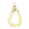 Transparent Acrylic Cable Chain Wristlet Straps HJEW-JM00665-01-1