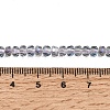 Electroplate Glass Beads Strands GLAA-Q105-03V-4