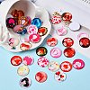 70Pcs Flatback Glass Cabochons for DIY Projects GGLA-SZ0001-33A-5