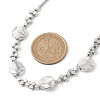 304 Stainless Steel Bib Necklaces for Women NJEW-TA00137-4
