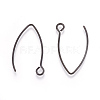 304 Stainless Steel Earring Hooks Ion Plating(IP) LS-STAS-L216-03A-B-1