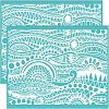 Self-Adhesive Silk Screen Printing Stencil DIY-WH0337-051-1