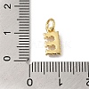 Rack Plating Brass with ABS Plastic Imitation Pearl Charms KK-B092-30E-G-3