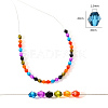 Transparent Acrylic Beads TACR-YW0001-4MM-04-3