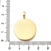 Rack Plating Brass Micro Pave Clear Cubic Zirconia Pendants with Shell KK-M309-42G-B-2