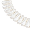 Electroplated Glass Pearl Beads Strands GL-CBA64F3-01A-2
