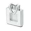 Stainless Steel Heart Rectangle Pendant Urn Ashes Necklaces PW-WGDFE89-01-4