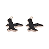 Halloween Theme Alloy Enamel Pendants PALLOY-N176-47-RS-1