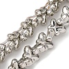 Electroplate Glass Beads Strands EGLA-H109-06E-1