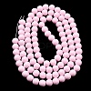 Painted Glass Bead Strands DGLA-S071-8mm-B2-3