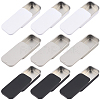 9Pcs 3 Colors Slide Top Tinplate Trinket Storage Boxes CON-CP0001-016B-1