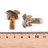 Natural Crazy Agate Coconut Tree Pendants X-G-N342-02F-3