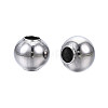 Round 304 Stainless Steel Beads STAS-TAC0004-8mm-P-3