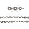 Tarnish Resistant 304 Stainless Steel Cable Chains CHS-R009-11-2