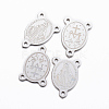 Tarnish Resistant 304 Stainless Steel Chandelier Component Links X-STAS-H378-22G-1