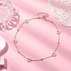 ABS Imitation Pearl Beads Necklaces NJEW-JN04733-2